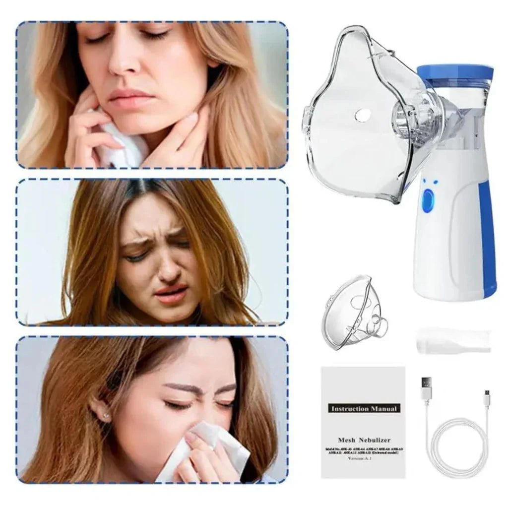 PureBreath™ – Compact Nebulizer | Safe Relief Anytime, Anywhere